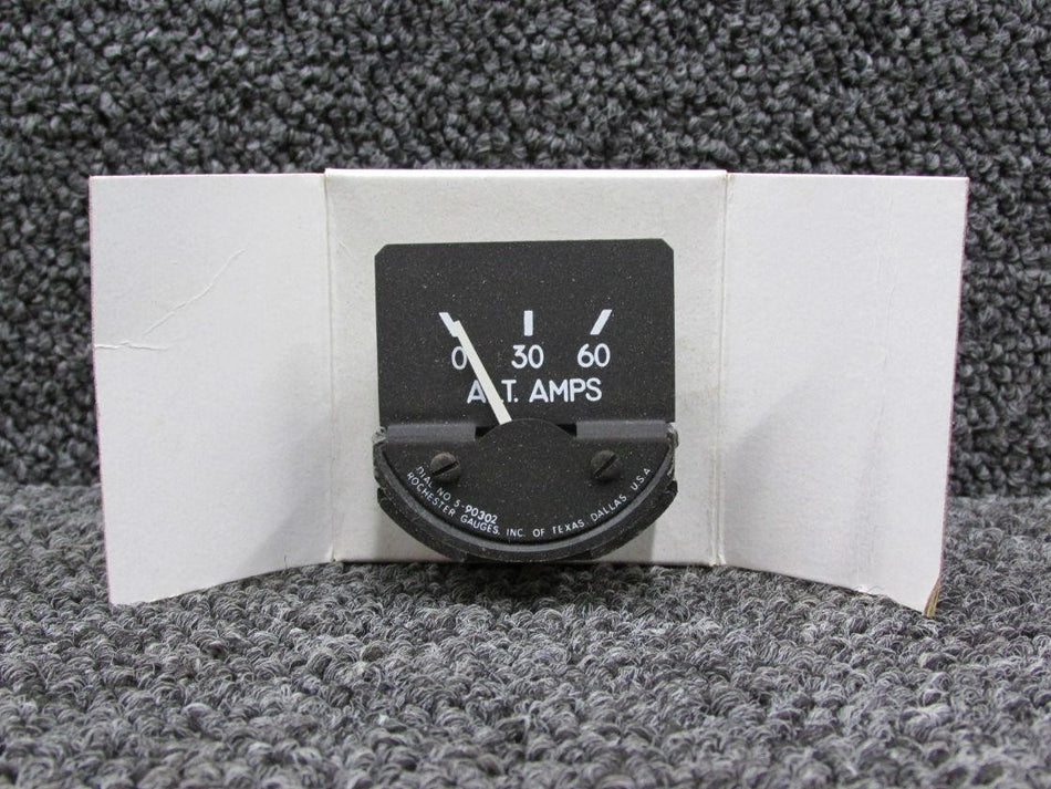 Rochester 5-90302 Rochester Gauges Ammeter Gauge Indicator (New Old Stock)