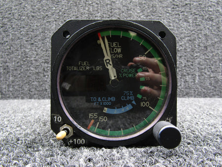 Aerosonic 65840-0132 (Alt:9910395-1) Aerosonic Fuel Flow Totalizer Indicator