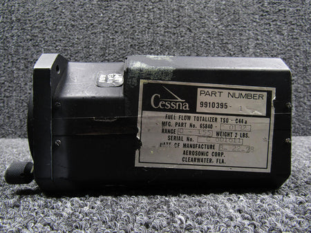 Aerosonic 65840-0132 (Alt:9910395-1) Aerosonic Fuel Flow Totalizer Indicator