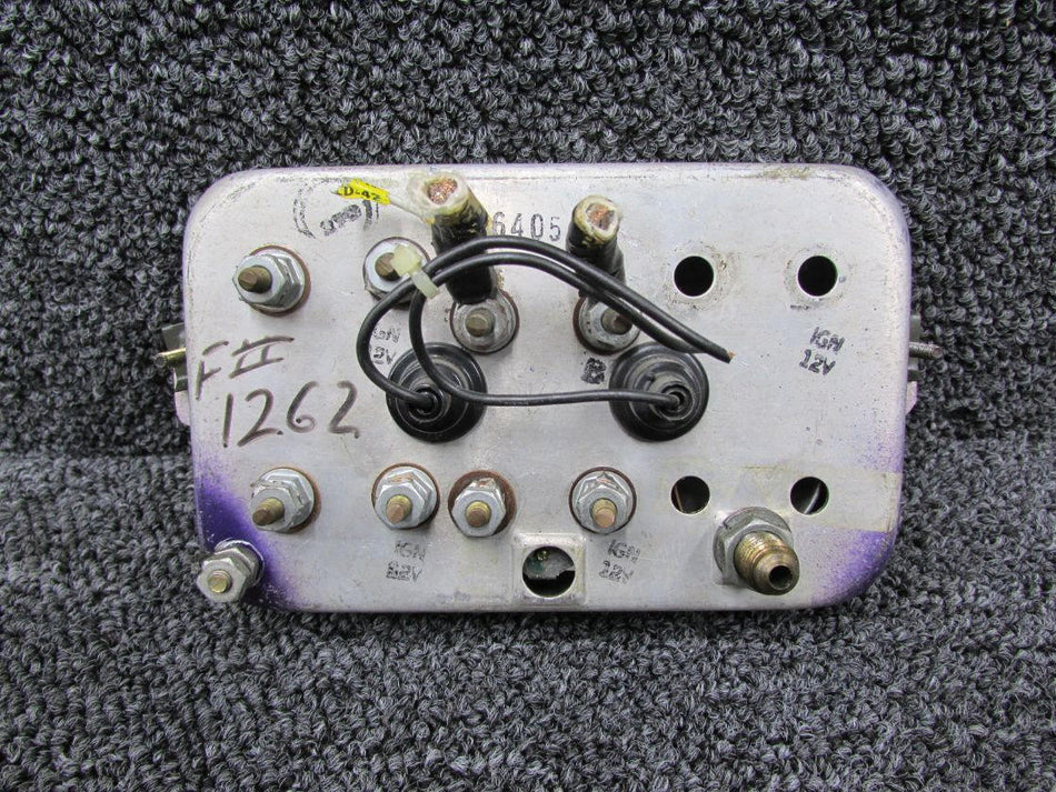 Stewart-Warner 436405-N9 Bellanca 17-30 Stewart Warner Gauge Cluster (Volts: 14) (Incomplete)