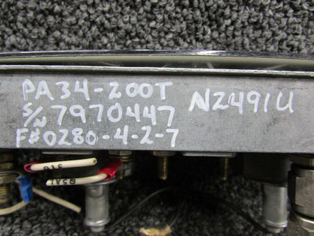 Stewart-Warner 06205-002 Instrument Gauge Cluster Assembly (Volts: 14)