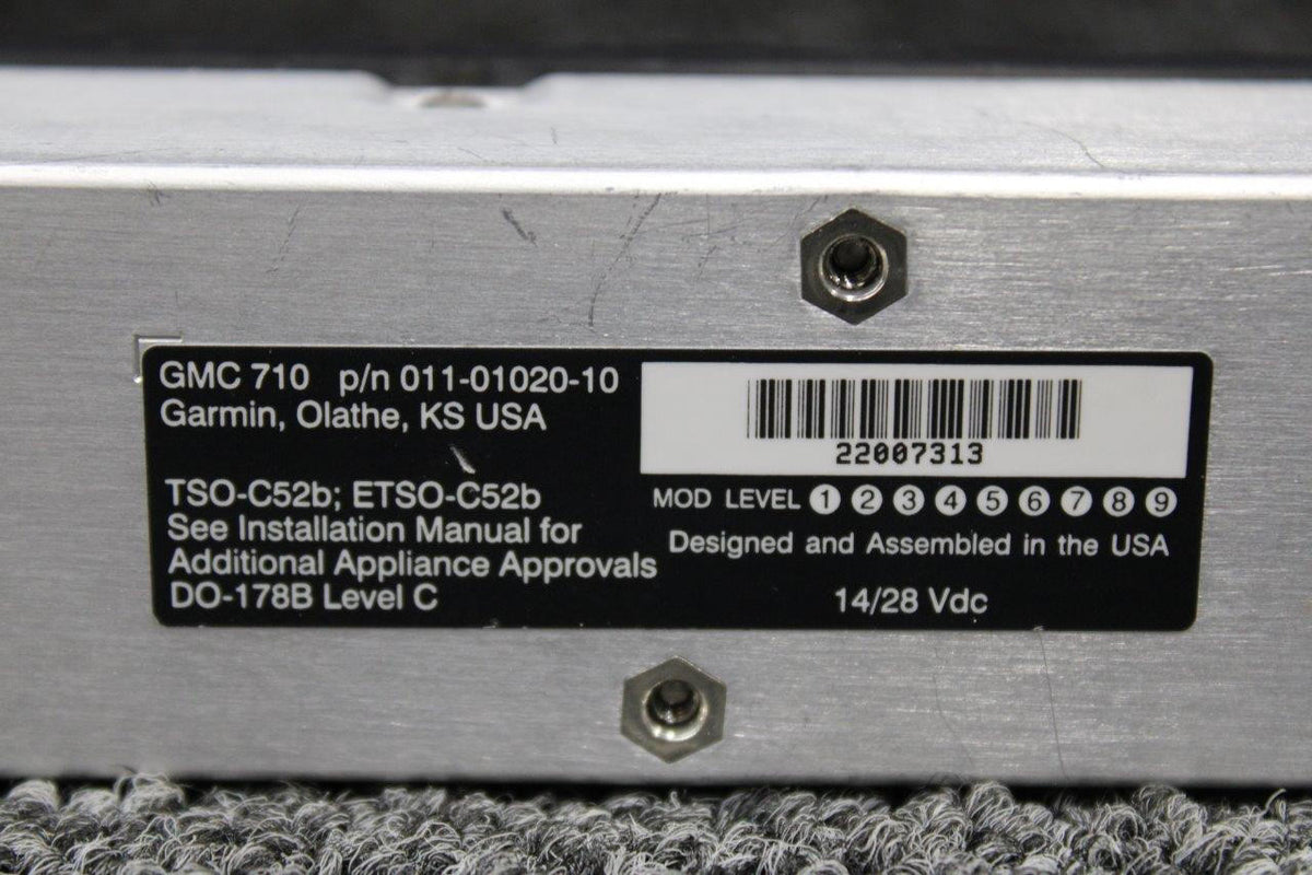 Garmin 011-01020-10 Garmin GMC-710 Autopilot Control Panel (Volts: 14, 28)
