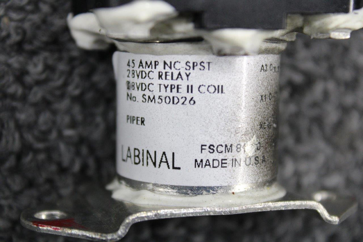 Labinal SM50D26 Labinal Relay Solenoid (Volts: 28) (Amps: 45)