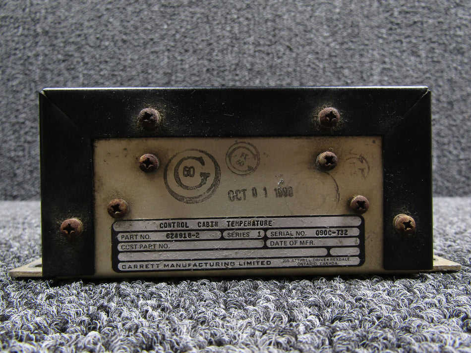 Garrett 624918-2 Garret Series 1 Cabin Temperature Control