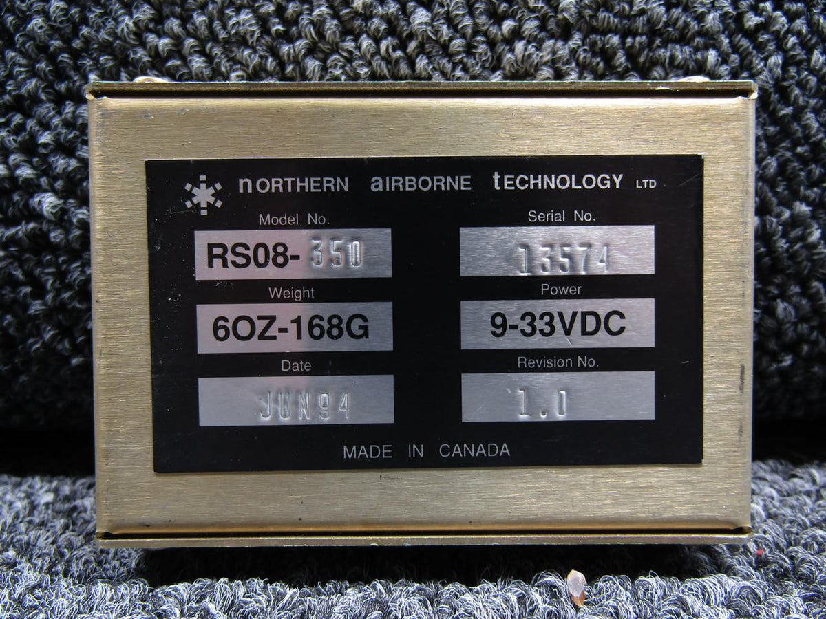 Northern Airborne Technology RS08-350 Northern Airborne Technology Relay Switch Box (Volts: 9-33)