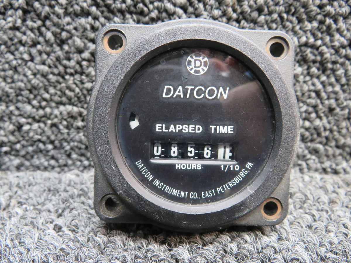 Datcon 773 Datcon Elapsed Time Hour Meter Indicator (Hours: 856.1)