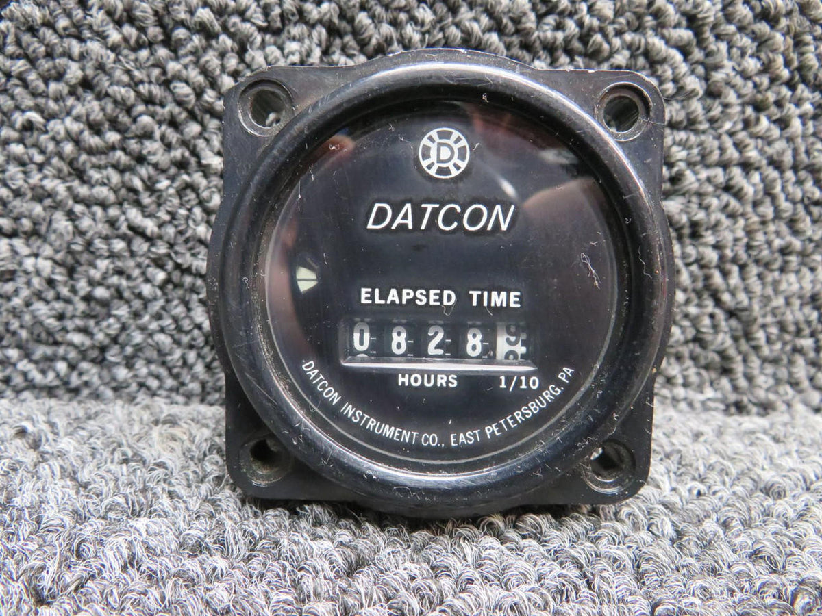 Datcon 773E Datcon Elapsed Time Hour Meter Indicator (Hours: 828.9)
