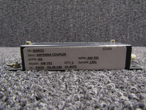 AW-781 Narco Avionics Antenna Coupler