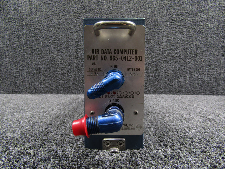 965-0412-001 Sunstrand Air Data Computer with Modifications