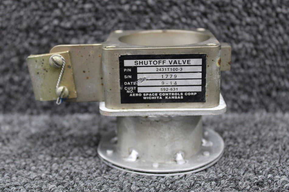 2431T100-3 (Alt: 592-631) AeroSpace Controls Bleed Air Shut-off Valve Assy