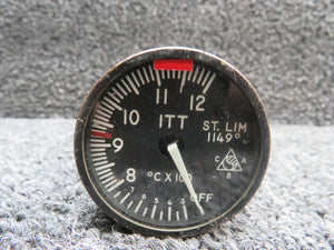 8505681 Consolidated DST10175 Temperature Indicator (White Lettering)
