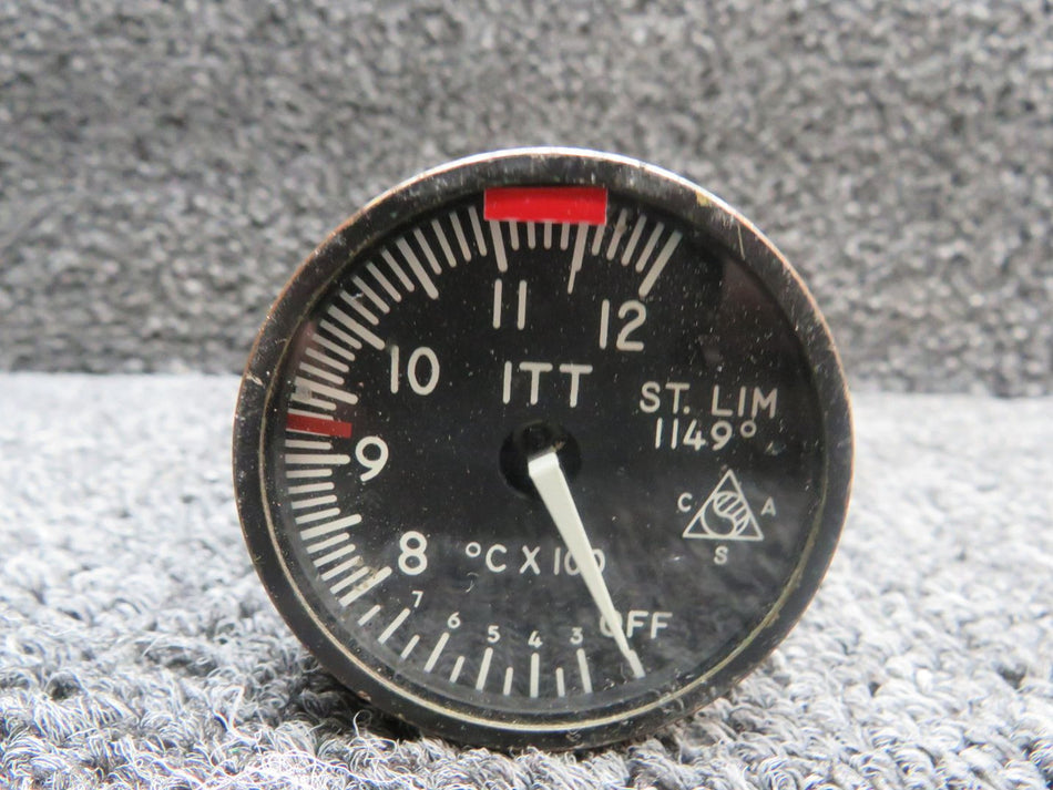 8505681 Consolidated DST10175 Temperature Indicator (White Lettering)