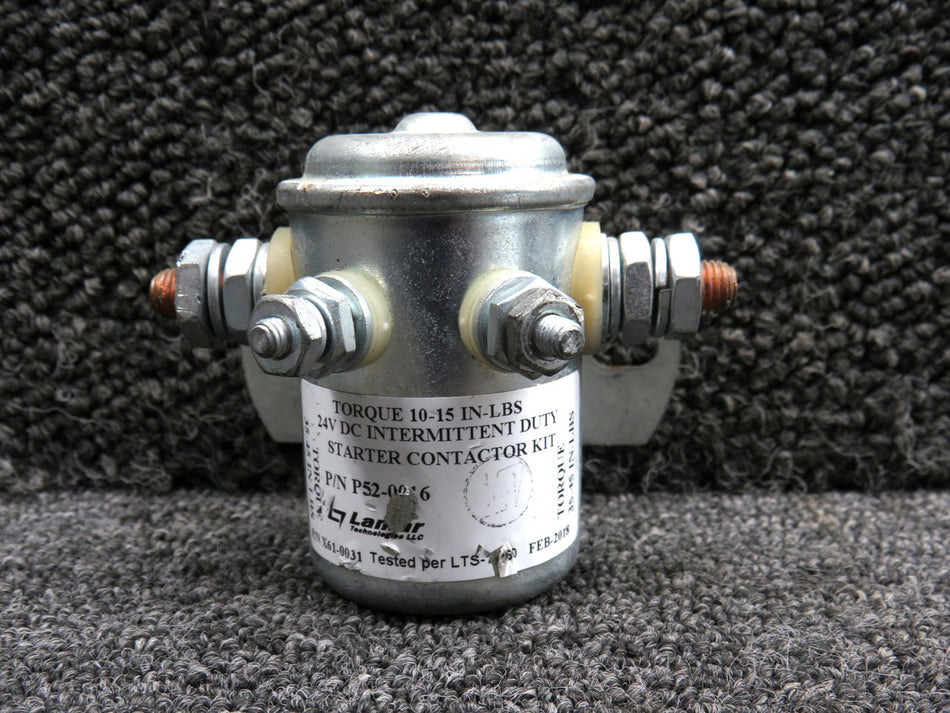 P52-0016 (Alt: X61-0031) Lamar Starter Contactor (24V)