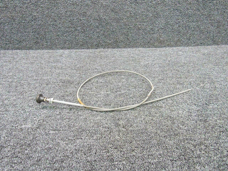 63902-010 Piper PA28-180 Defroster Control Cable Assy 41 1/4\" BAS Part Sales | Airplane Parts