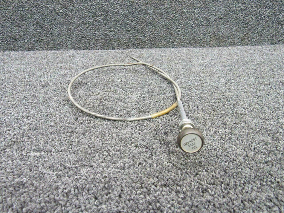 63902-010 Piper PA28-180 Defroster Control Cable Assy 41 1/4"