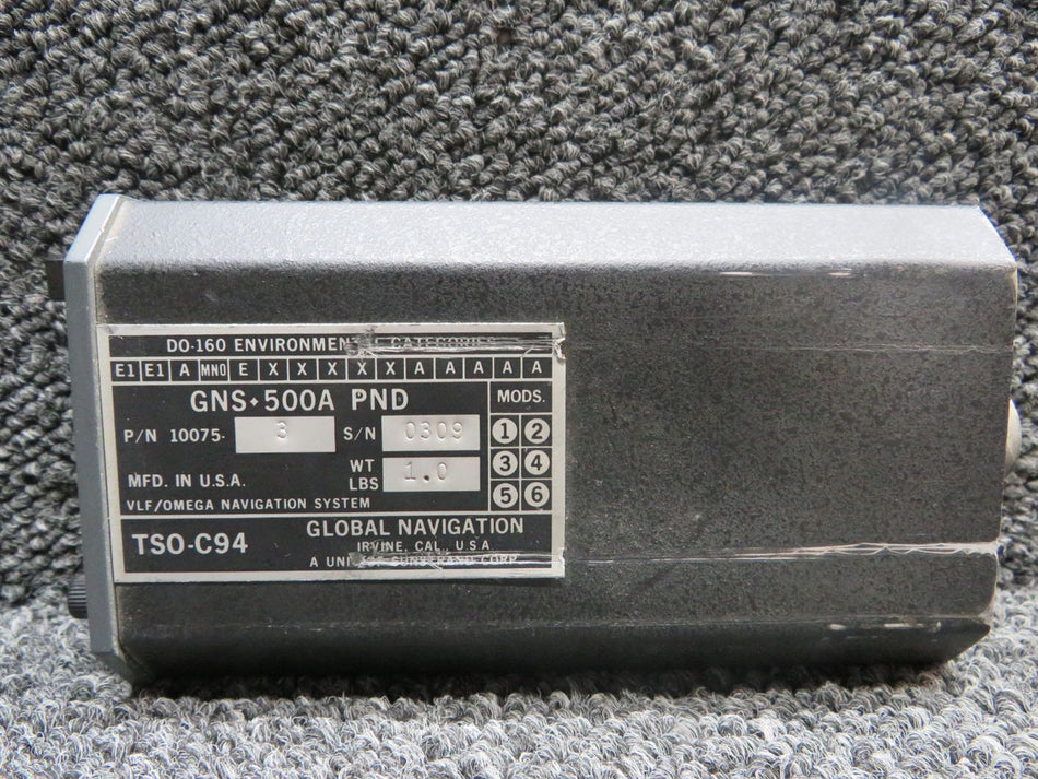10075-3 Global Navigation GNS-500A Navigation System Indicator