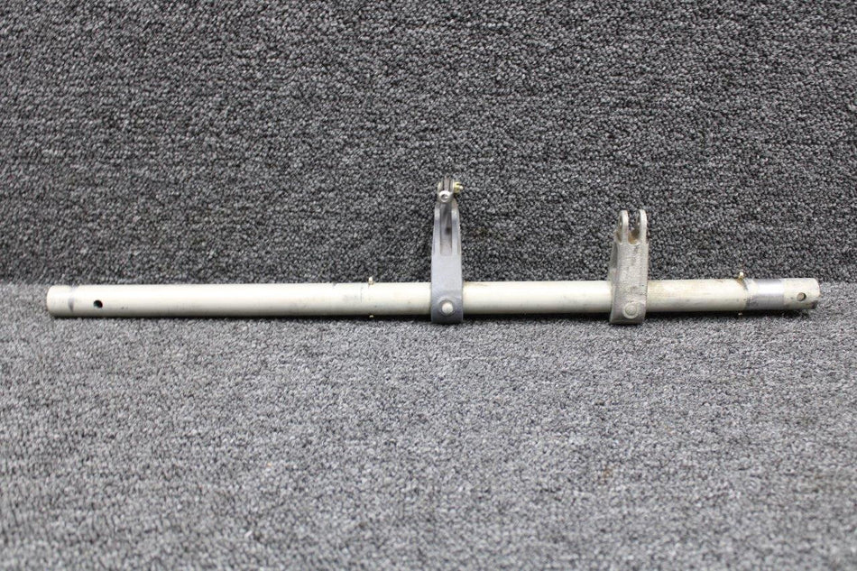 169-524013-77 Beechcraft B-19 Rudder Pedal Cross Shaft Assembly Forward with Arm