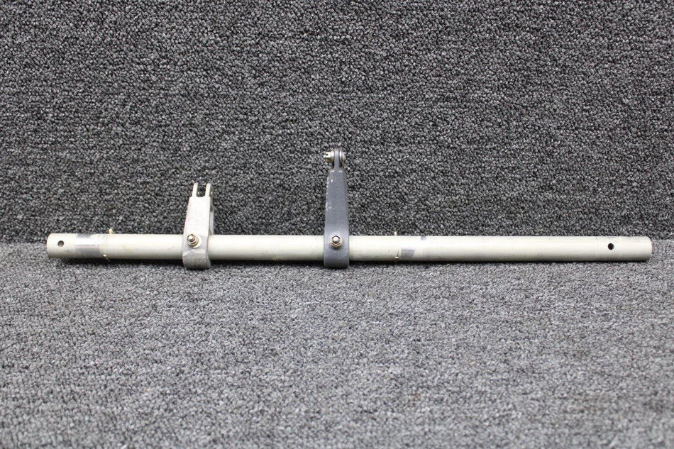 169-524013-77 Beechcraft B-19 Rudder Pedal Cross Shaft Assembly Forward with Arm