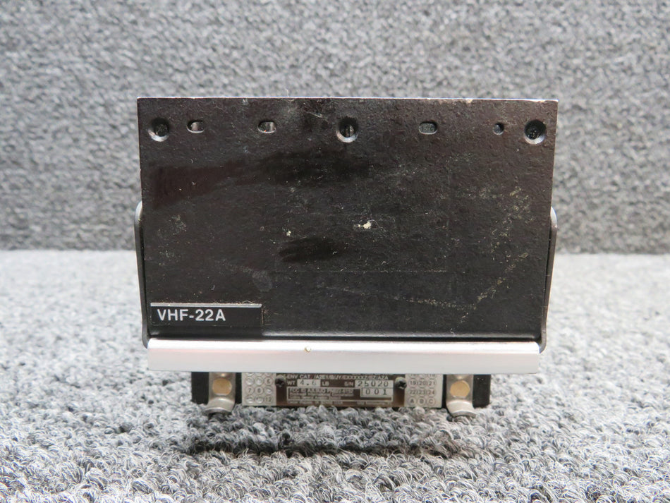 622-6152-001 Collins VHF-22A VHF Comm Transceiver with Mods (Minus Placard)