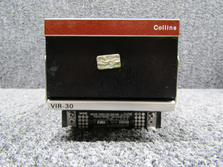 622-0877-001 Collins VIR-30M VOR-LOC-GS-MB Receiver with Modification