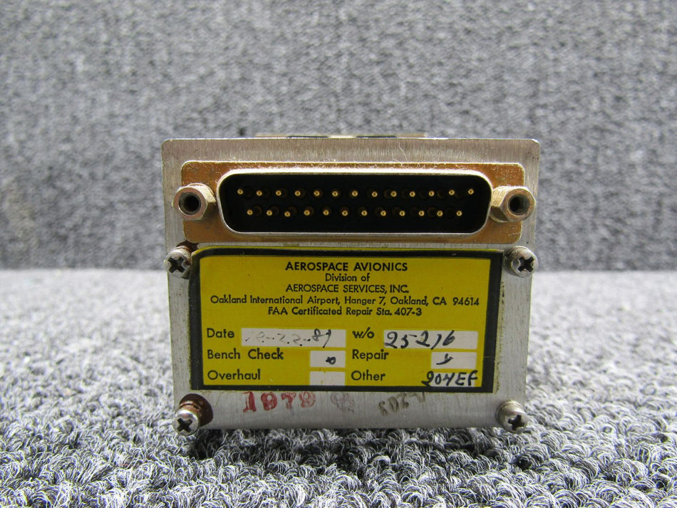 071-1012-12 King Radio KFS-590B VHF Communication Control Box