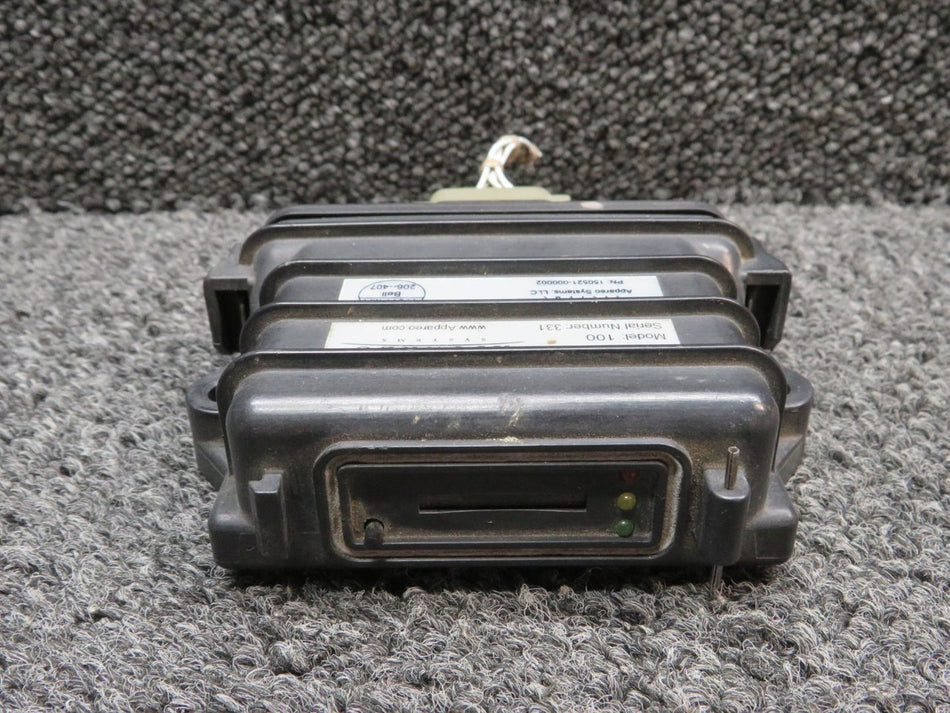 150521-000002 Appareo RMS 2000 100 Data Unit (Missing Lens Cover)
