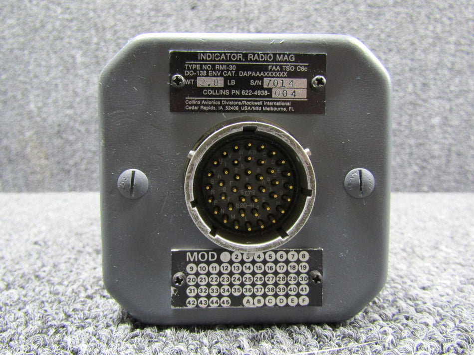 622-4938-004 Collins RMI-30 Radio Magnetic Indicator with Modifications