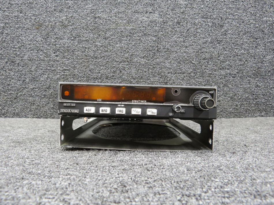 066-1072-04 Bendix King KR-87 ADF Receiver with Tray and Modifications