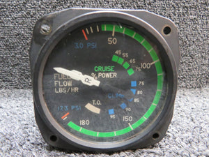 6060-2105 United Instruments Dual Fuel Flow Indicator
