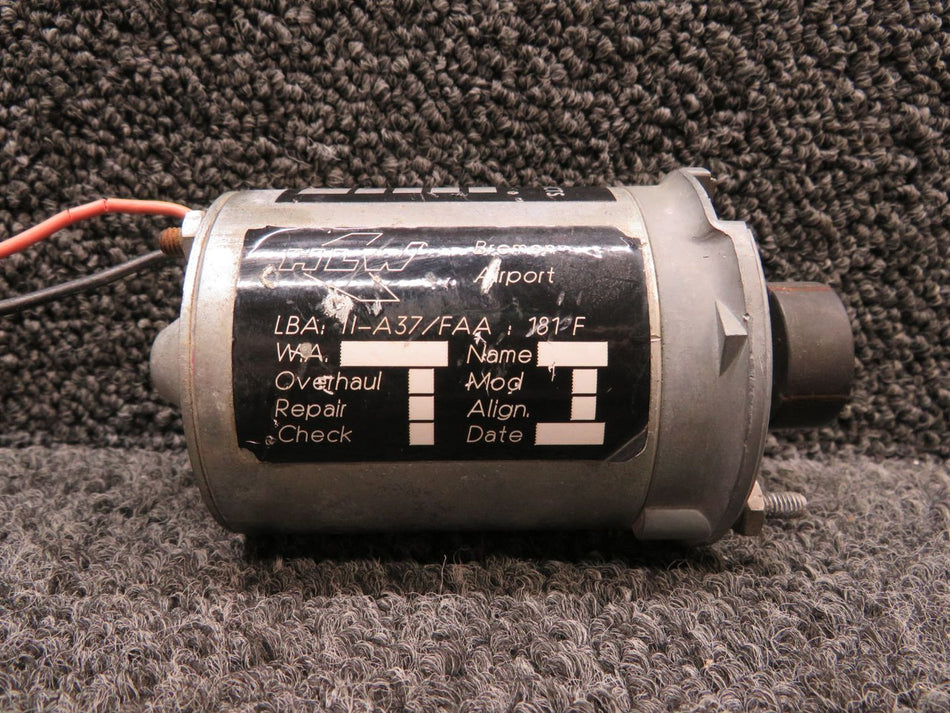 D160-00-1 Beechcraft F33C CAP Flap Motor Assembly (Volts: 14) (Amps: 5)