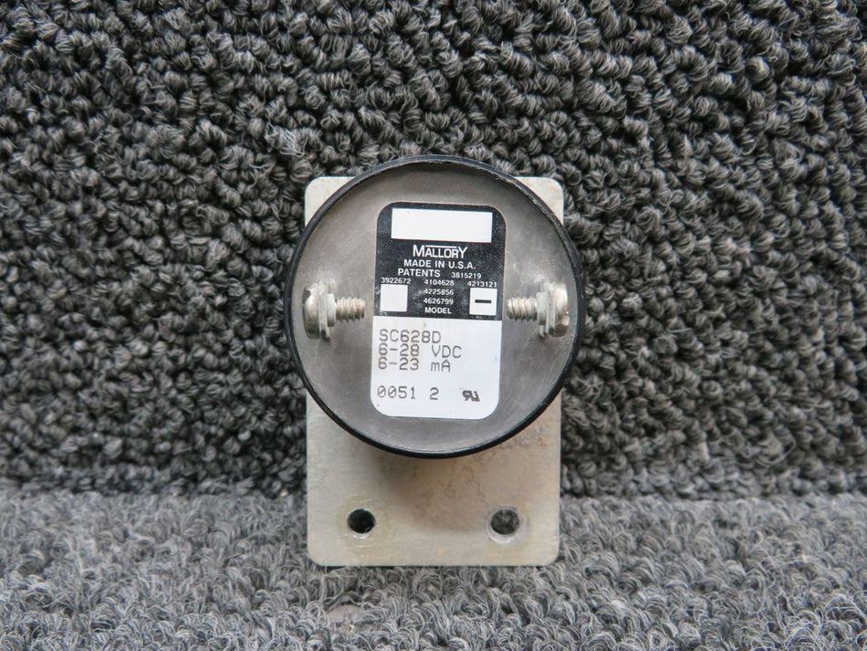 SC628D Beech A36 Sonalert Warning Horn with Bracket (Volts: 28)