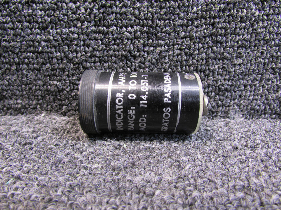 114-051-1 Kratos Amps Indicator (Range 0-100 MV)