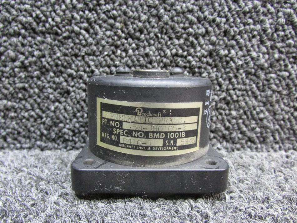 50-380105-3 Aircraft Inst Pneumatic Pressure Indicator