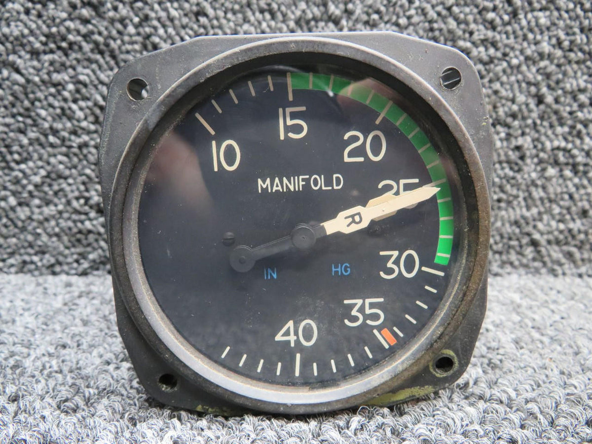 United Instruments 6020-60105 (Alt: C662026-0105) United Manifold Pressure Indicator