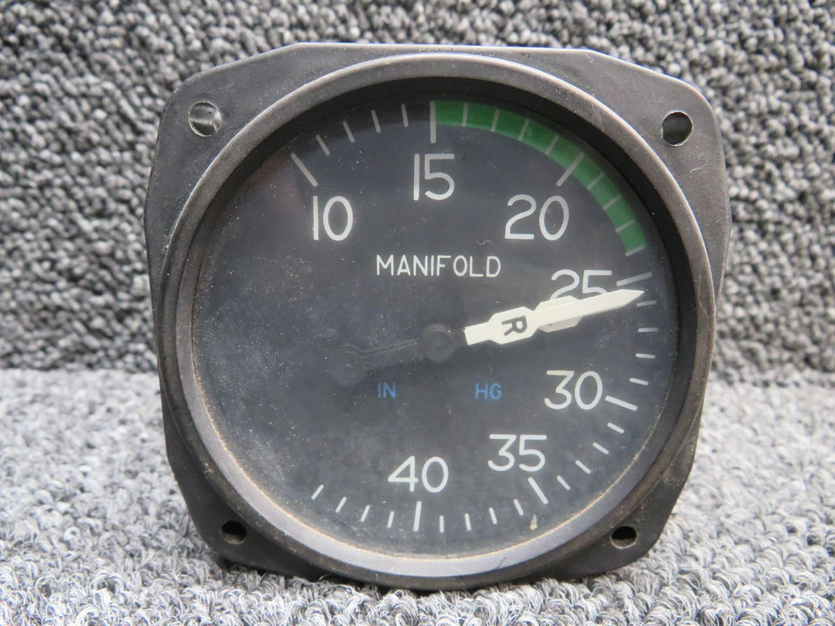 United Instruments 6020-60102 (Alt: C662026-0102) United Manifold Pressure Indicator