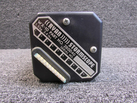 3M 280D40 3M WX-10 Stormscope Display (Discoloration on Face)