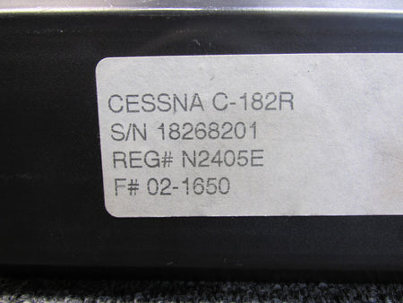 3M 280D40 3M WX-10 Stormscope Display (Discoloration on Face)