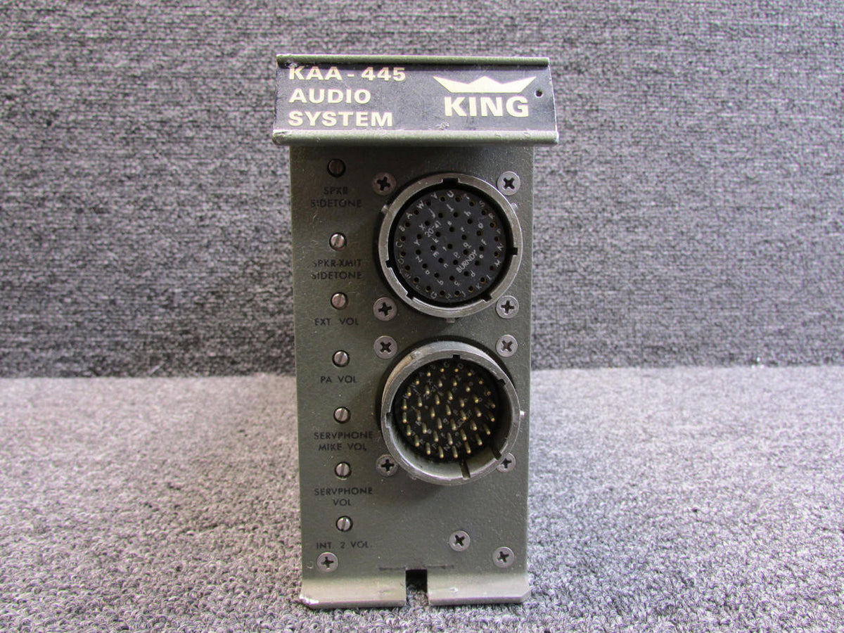King 071-2003-00 King KAA-445 Audio System (Green)
