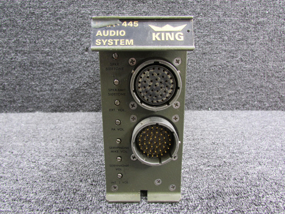 King 071-2003-00 King KAA-445 Audio System with Modifications (Green)