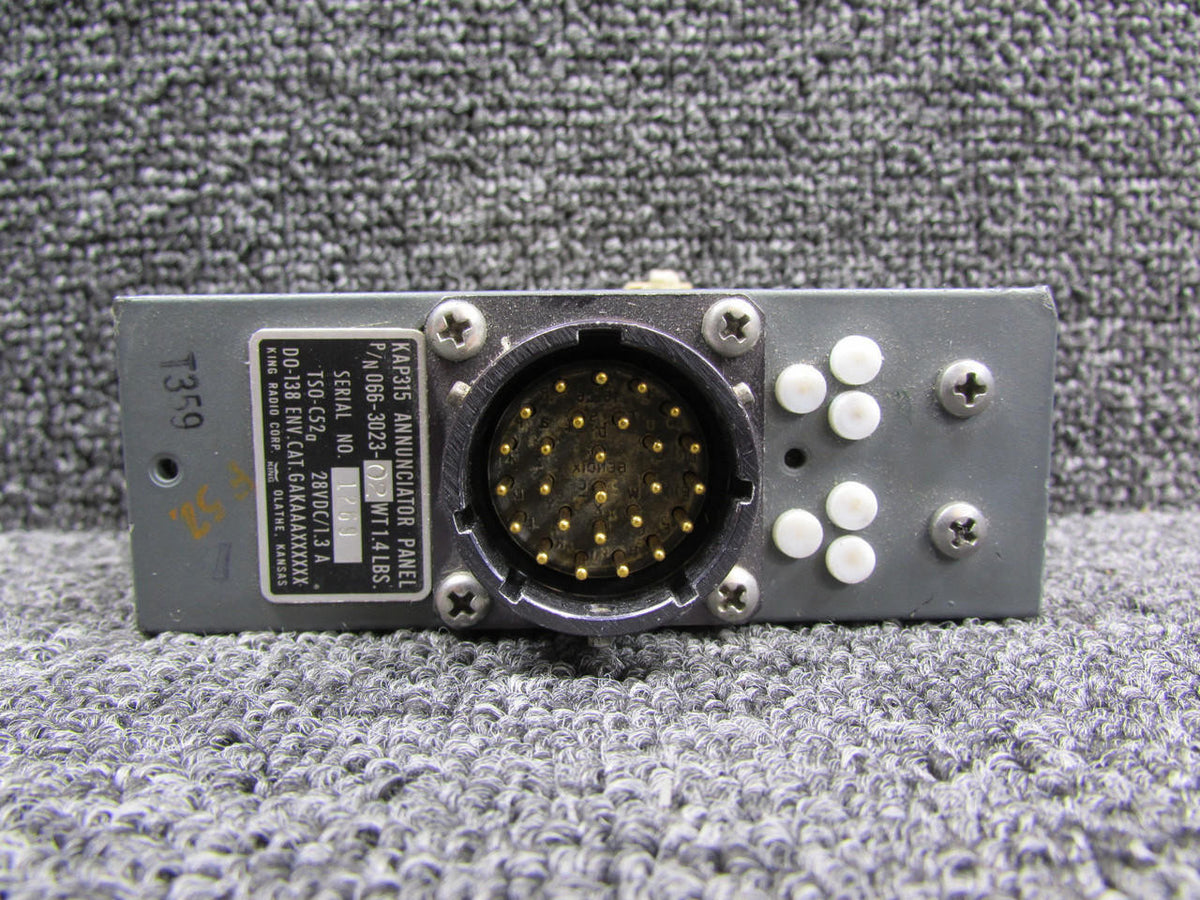 King 066-3023-02 King KAP-315 Annunciator Panel (Volts: 28)