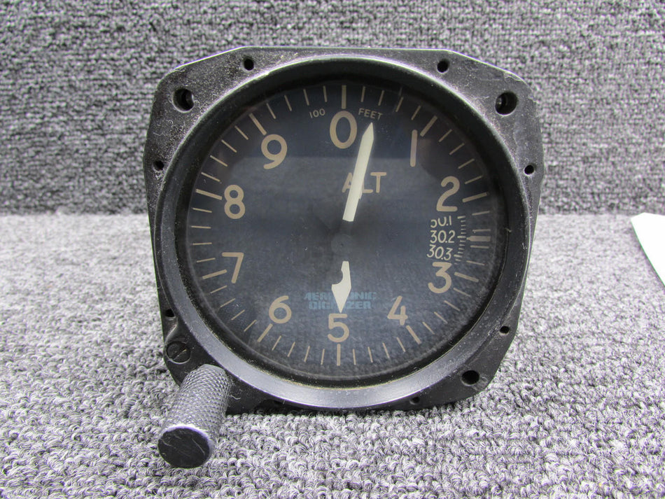 Aerosonic 101627-11377 Aerosonic Altimeter Indicator (Volts: 14-28)