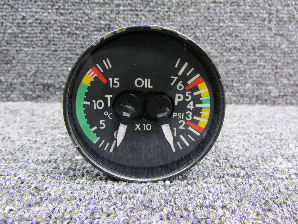 kratos 124-251 Kratos Oil Temperature and Pressure Indicator