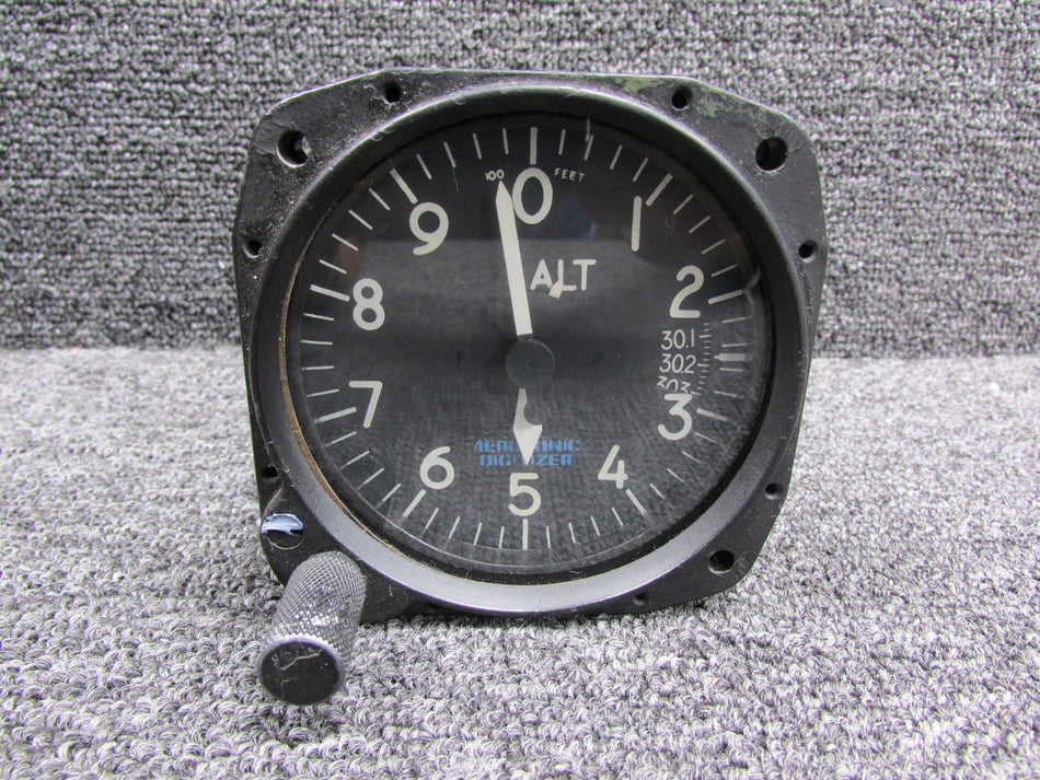 Aerosonic 101635-01358l Aerosonic Altimeter Indicator (Volts: 14-28)