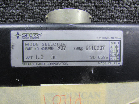 Sperry 4018368-907 Sperry Mode Selector