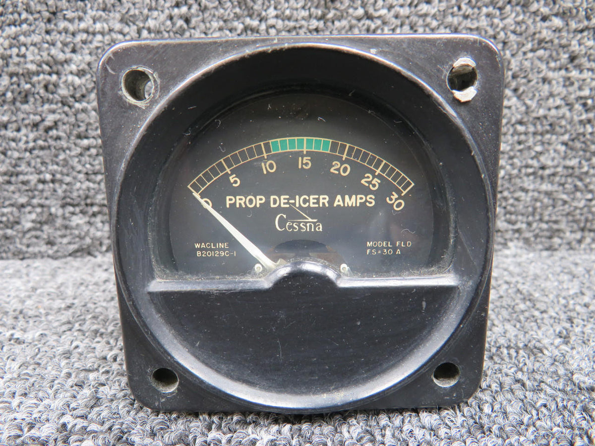 Wacline B20129C-1 Wacline FLD FS-30A Prop De-Ice Ammeter Indicator