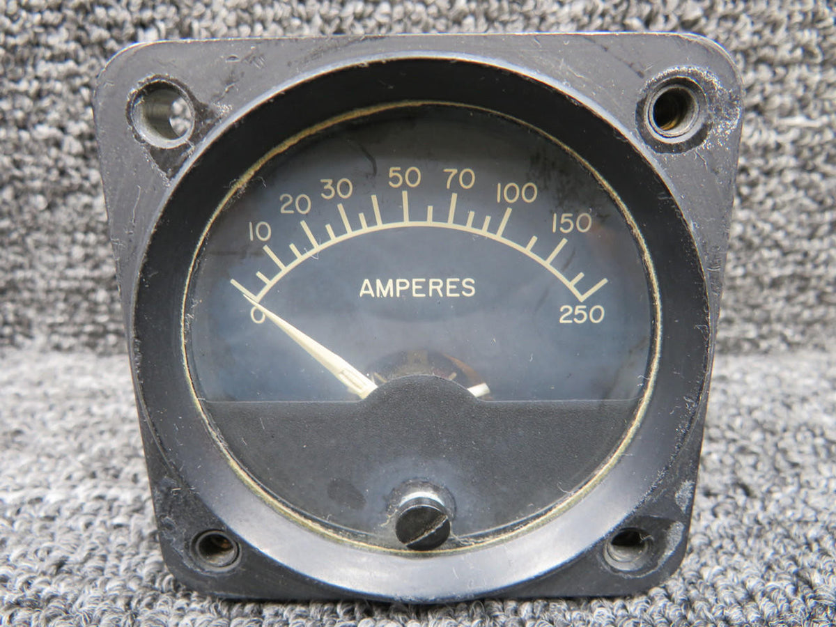 Rosemount 510501 (Alt: 550-565) Rosemount 34G Ammeter Indicator (Worn Face)