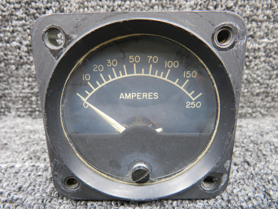 Rosemount 510501 (Alt: 550-565) Rosemount 34G Ammeter Indicator (Worn Face)