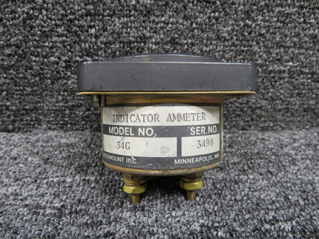 Rosemount 510501 (Alt: 550-565) Rosemount 34G Ammeter Indicator (Worn Face)