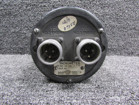 Weston 22-281-022 Garwin Dual Tachometer Indicator