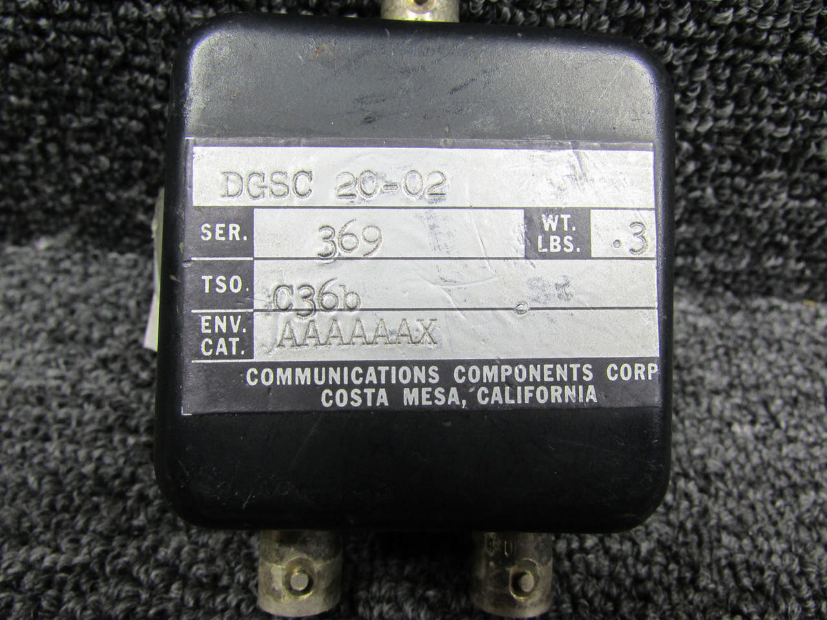 Communication Components DGSC 20-02 Communications Antenna Coupler